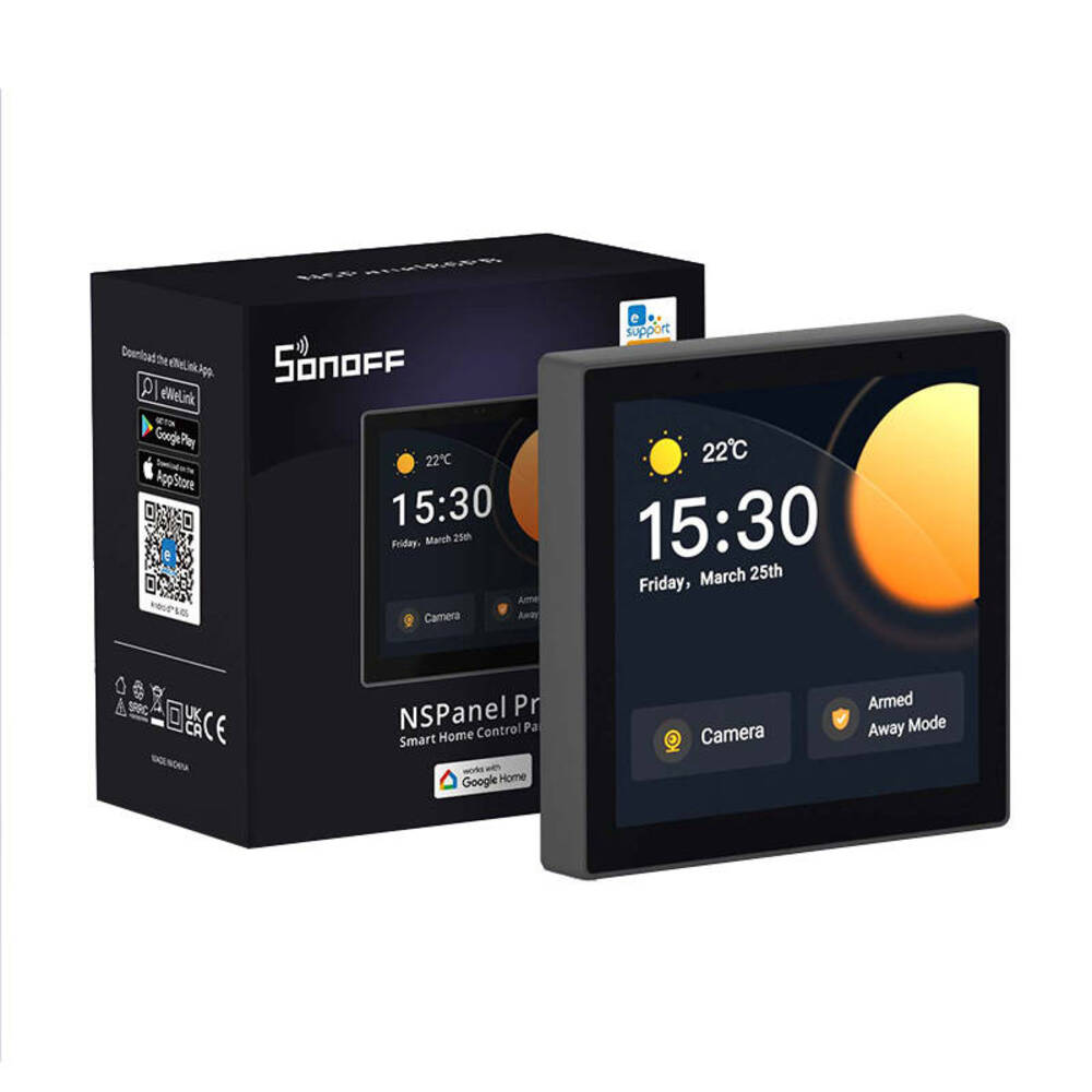 ALARMA106 Sonoff Kit alarma Wifi 3G Y RFID con pantalla táctil Sonoff -  SN040 
